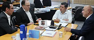 Ashiuchi se reúne com novo delegado titular do DP Central