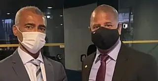 Itaquá: Marcelinho Carioca busca apoio com senador Romário