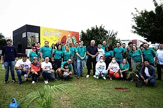 Parque Max Feffer recebe plantio de 100 novas árvores no aniversário de Suzano