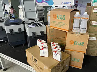 Prefeitura de Suzano recebe doação de itens de saúde do projeto ‘Unidos Pela Vacina’