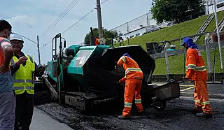 Programa de recuperação asfáltica segue com obras em Braz Cubas e Vila Natal