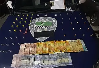 Romu prende dois homens por tráfico de drogas em Calmon Viana