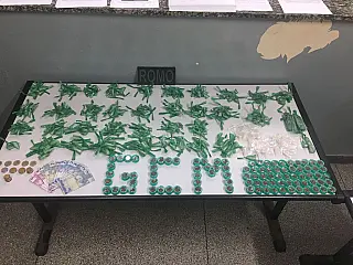 GCM recupera moto roubada próxima à Apae e apreende drogas pela cidade