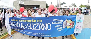 Caminhada de prevenção é realizada em Suzano