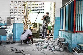Escolas municipais de Ferraz recebem zeladoria para a volta às aulas