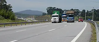 Ipem-SP inspeciona radar no Rodoanel Mário Covas, no trecho de Itaquá, nesta quarta-feira