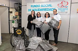 Fundo Social recebe doação de cobertores e de cadeira de rodas