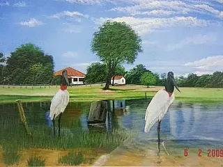 Artistas do Alto Tietê expõem quadros em mostra virtual na Venezuela