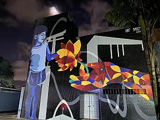Painel ‘Desperta Cidade das Flores’ é concluído
