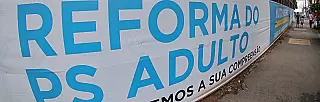 Obra de reforma e ampliação do PS Adulto está 40% concluída