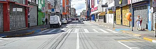 Lojas fechadas e quase ninguém na rua; apelo é atendido em Suzano