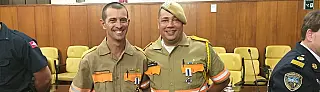 Casa de Medalhística premia 14 profissionais da segurança