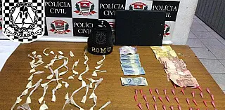 Romu detém dois suspeitos por tráfico de drogas no Jardim Cacique