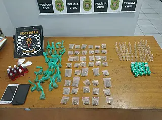 Romu localiza drogas durante patrulhamento em Palmeiras