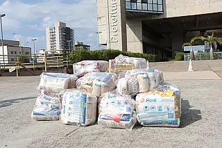 Fundo Social recebe mais 500 quilos de alimentos
