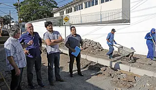 Alargamento de calçadas próximo à Apae beneficia famílias e alunos com acessibilidade