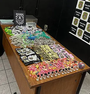 GCM apreende mais de 2,2 mil porções de drogas em ações no centro expandido