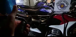 PM prende três suspeitos após roubos de motocicletas em Mogi