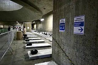 Estações do Metrô terão abrigo para acolhimento nas baixas temperaturas nesta sexta e sábado