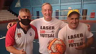 Suzanense expande projeto de trena a laser e apresenta à Liga de Futebol de Salão