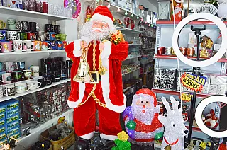 Vendas para decoração natalina ficam abaixo das expectativas neste ano