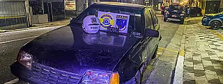Equipe do Canil da GCM prende dois suspeitos por furto de carro no Jardim Colorado