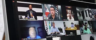 Prefeitos da região participam de reunião virtual com o governador
