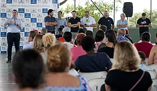 Recuperação viária do Jardim Piatã II é anunciada durante reunião do programa 'A Cidade é Aqui'