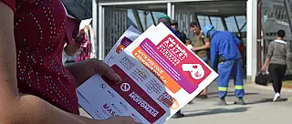 Suzano realiza 1ºAto de combate à violência sexual no transporte