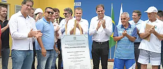 Gian Lopes inaugura praça e prepara conclusão de escola para 1,2 mil alunos