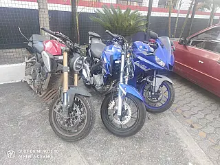 Romo recupera cinco motocicletas roubadas e furtadas