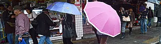 Defesa Civil do Estado emite boletim de chuva e pede atenção