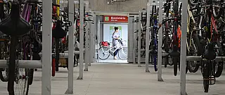 Bicicletários ajudam a reduzir o tráfego de veículos na região