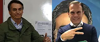 Bolsonaro é vitorioso na região e Doria lidera em seis municípios