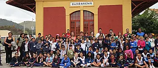Suzano leva mais de 200 crianças para passeio de Maria-Fumaça