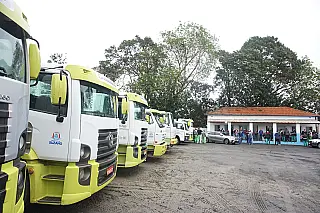 Secretaria de Manutenção ganha novo pátio no distrito de Palmeiras