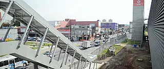 Estação terá mais 4 escadas rolantes e 1 elevador com a conclusão da 2ª fase