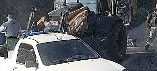 Prefeitura flagra novo descarte irregular na estrada do Mizukami