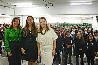 Comissão OAB Vai à Escola realiza palestra na Etec de Suzano