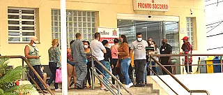 Raio-x da Saúde tem filas e lotação com casos da gripe H3N2