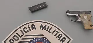 Suspeito é preso por porte ilegal de arma no Miguel Badra