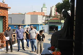 Profissionais do NAS vão até os cemitérios em nova edição do projeto ‘Trocando Ideias’