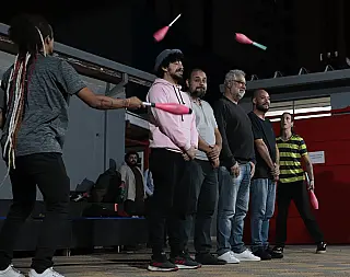 Casarão das Artes recebe artistas circenses internacionais