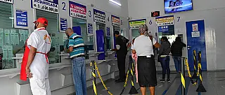 Cai em 10% o número de apostadores que procura as lotéricas para pagamento de contas em Suzano
