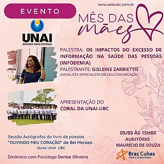 Palestra alerta sobre os impactos do excesso de informação na saúde nesta quinta-feira