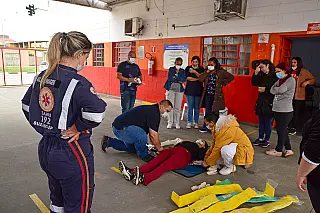 Equipes de urgência e emergência recebem treinamento para atendimento pré-hospitalar