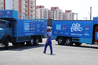 Operação Cata-Treco atende a malha central neste domingo