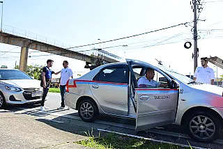 Secretaria de Transportes acompanha ação estadual de aferição de taxímetros