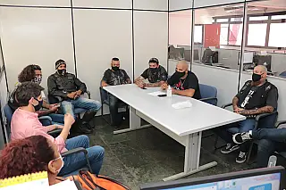 Lideranças comunitárias são recebidas na Secretaria de Governo