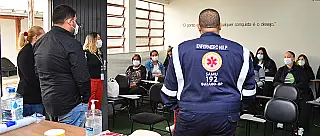 Saúde promove capacitação em primeiros-socorros